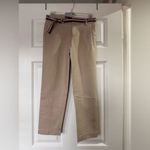 Tommy Hilfiger straight legged pants with belt